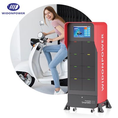 8-12-24 スロット スマート バッテリー交換ステーション 40DC -72VDC 電動自転車,電動バイク,電動スクーター用のバッテリーパック