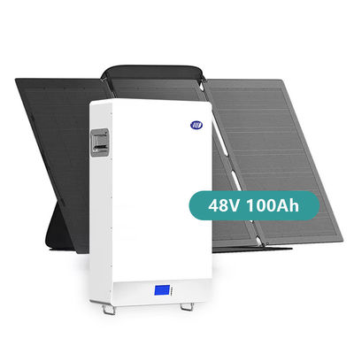LiFePO4 壁掛けバッテリー 5Kwh ホームエネルギー貯蔵システム 48V 100Ah