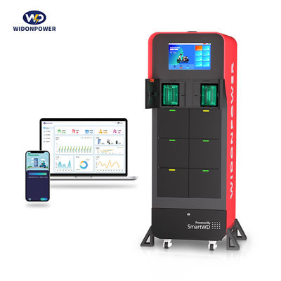 安全で便利な電気自動車充電交換センター QRコード / スマートカード EV バッテリー交換駅