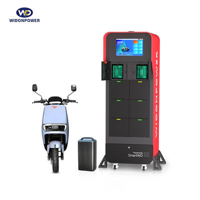 モーターサイクル/スクーター バッテリー交換ステーション 複数のデバイスの充電と便利性のための多重保護